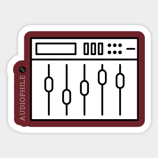 Audiophile Mixer Sticker